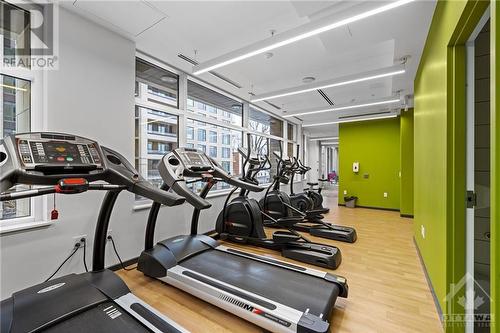 105 Champagne Avenue S Unit#615, Ottawa, ON - Indoor Photo Showing Gym Room