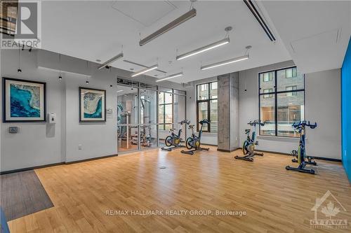 615 - 105 Champagne Avenue S, Ottawa, ON - Indoor Photo Showing Gym Room