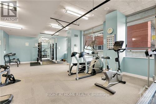 306 - 179 George Street, Ottawa, ON - Indoor Photo Showing Gym Room