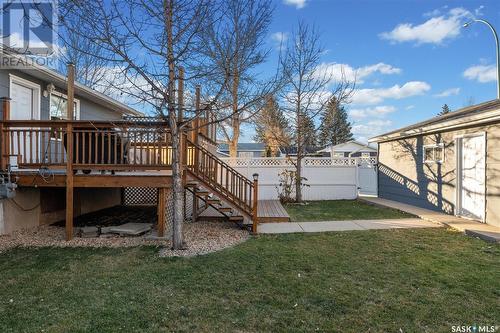 262 Nesbitt Crescent, Saskatoon, SK - Outdoor With Deck Patio Veranda