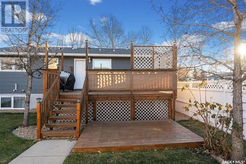 262 Nesbitt Crescent, Saskatoon, SK - Outdoor With Deck Patio Veranda