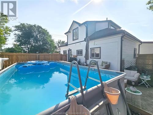 81 Sandys Street, Chatham, ON - Outdoor With Above Ground Pool