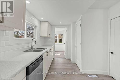 59 Main Street S, Lambton Shores (Forest), ON - Indoor Photo Showing Kitchen With Double Sink