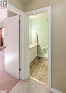 Bathroom with toilet and vanity - 