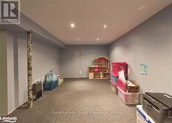 Recreation room featuring carpet - 