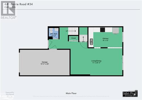 Floor plan - 441 Barrie Road Unit# 34, Orillia, ON - Other