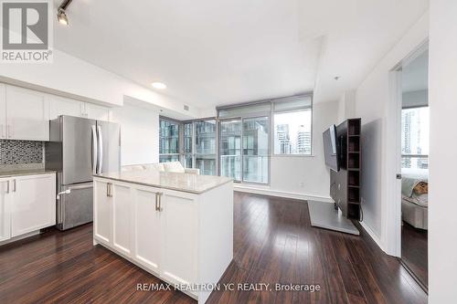 1403 - 375 King Street W, Toronto, ON - Indoor Photo Showing Kitchen With Stainless Steel Kitchen With Upgraded Kitchen