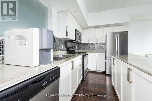 1403 - 375 King Street W, Toronto, ON - Indoor Photo Showing Kitchen With Stainless Steel Kitchen With Upgraded Kitchen