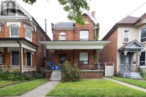 Upper - 202 Victoria Avenue N, Hamilton, ON - Outdoor With Deck Patio Veranda With Facade