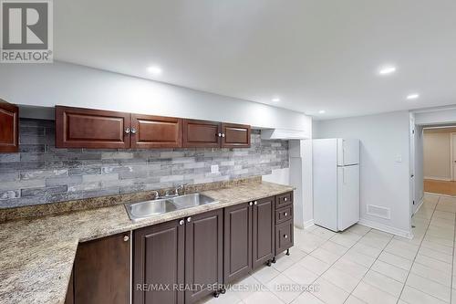 55 Greenwood Crescent, Brampton, ON - Indoor Photo Showing Kitchen With Double Sink