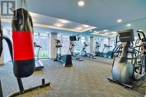 907 - 223 Webb Drive, Mississauga, ON - Indoor Photo Showing Gym Room