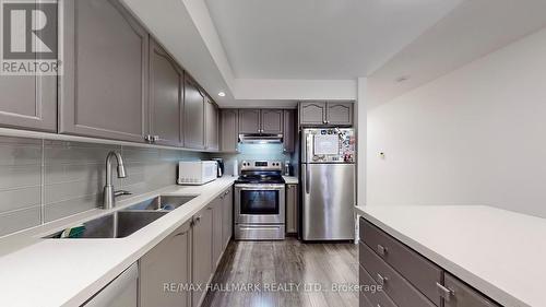 1511 - 5229 Dundas Street W, Toronto, ON - Indoor Photo Showing Kitchen With Double Sink