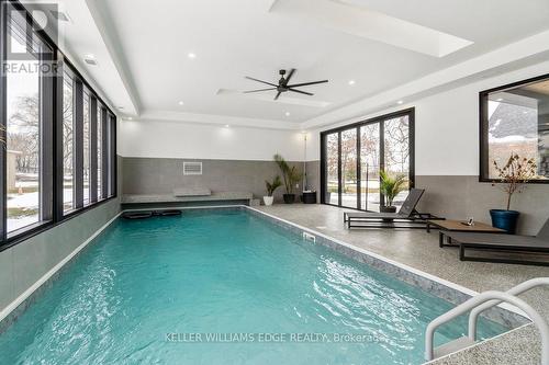 314 Brant School Road, Brantford, ON - Indoor Photo Showing Other Room With In Ground Pool