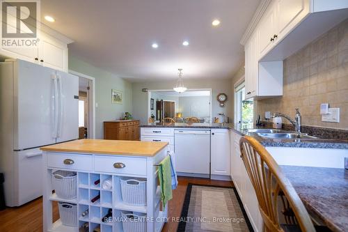 7907 Walkers Drive, Strathroy-Caradoc, ON - Indoor Photo Showing Kitchen With Double Sink