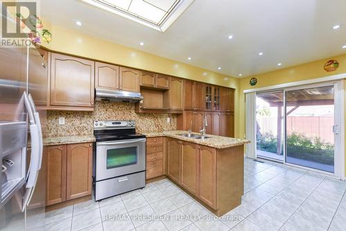 11 Oxtail Lane, Brampton, ON - Indoor Photo Showing Kitchen With Double Sink