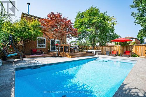 2984 Gulfstream Way, Mississauga, ON - Outdoor With In Ground Pool With Backyard