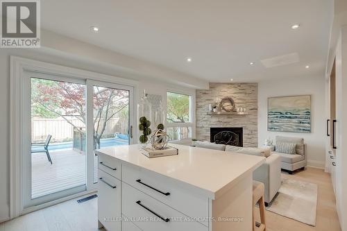 2984 Gulfstream Way, Mississauga, ON - Indoor With Fireplace