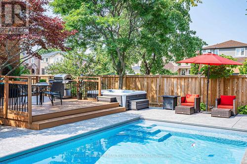 2984 Gulfstream Way, Mississauga, ON - Outdoor With In Ground Pool With Deck Patio Veranda