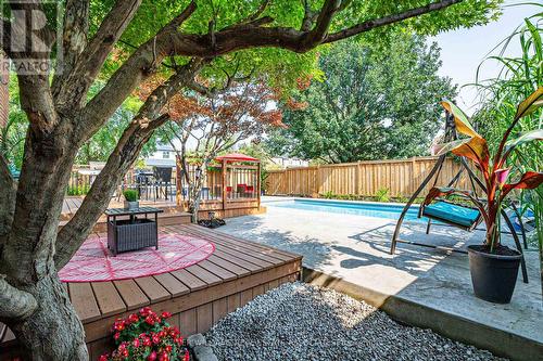 2984 Gulfstream Way, Mississauga, ON - Outdoor With In Ground Pool With Deck Patio Veranda