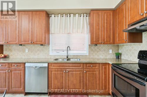 6829 Golden Hills Way, Mississauga, ON - Indoor Photo Showing Kitchen With Double Sink