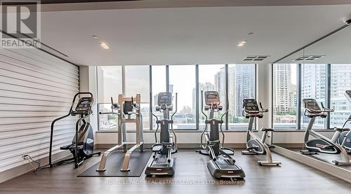 3308 - 510 Curran Place, Mississauga, ON - Indoor Photo Showing Gym Room