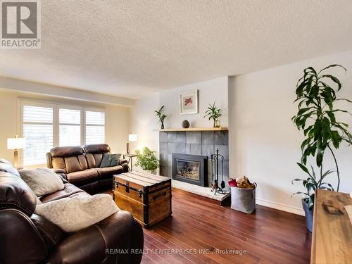 2051 Deer Run Avenue, Burlington, ON - Indoor Photo Showing Living Room With Fireplace