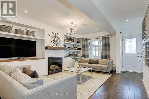 9144 Dufferin Street, Vaughan, ON - Indoor Photo Showing Living Room With Fireplace