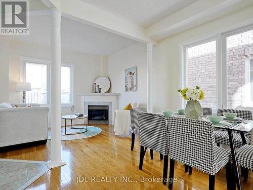 14 Miramar Drive, Markham, ON - Indoor Photo Showing Living Room With Fireplace