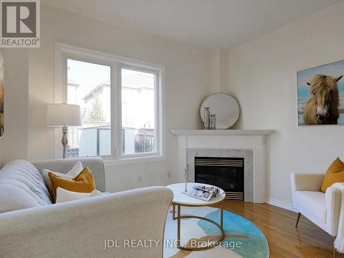 14 Miramar Drive, Markham, ON - Indoor Photo Showing Living Room With Fireplace