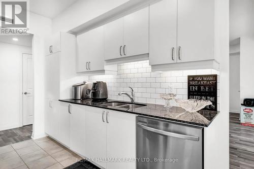 201 - 54 Koda Street, Barrie, ON - Indoor Photo Showing Kitchen With Double Sink