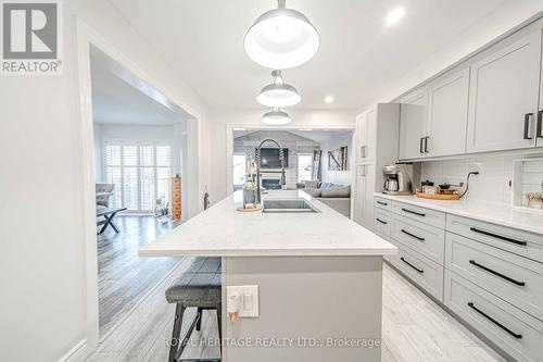 1156 Edward Bolton Crescent, Oshawa, ON - Indoor Photo Showing Kitchen With Double Sink