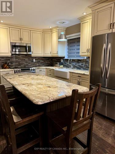 9 Cecil Avenue, Timmins, ON - Indoor Photo Showing Kitchen With Stainless Steel Kitchen