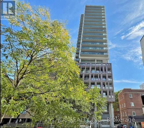 1602 - 81 Wellesley Street E, Toronto, ON - Outdoor With Balcony With Facade