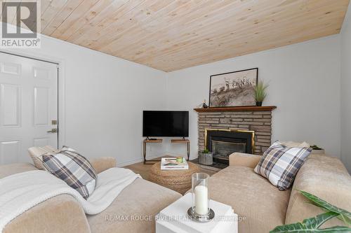 27 Keller Drive, Belleville, ON - Indoor Photo Showing Living Room With Fireplace