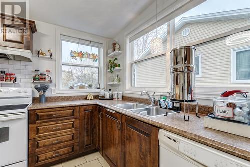 23 Suvla Street, St. Johns, NL - Indoor Photo Showing Kitchen With Double Sink