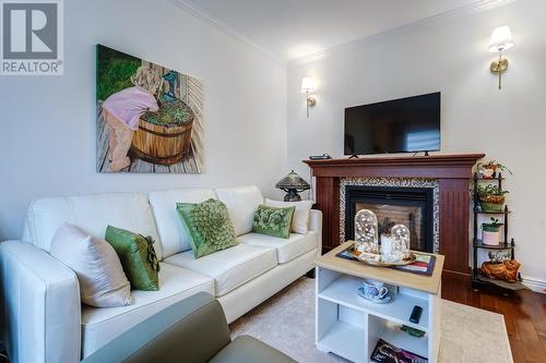 23 Suvla Street, St. Johns, NL - Indoor Photo Showing Living Room With Fireplace