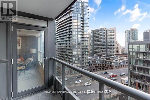 1612 - 80 Queens Wharf Road, Toronto, ON - Outdoor With Balcony