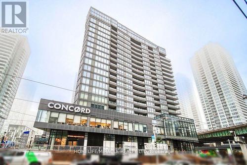 1612 - 80 Queens Wharf Road, Toronto, ON - Outdoor With Balcony With Facade