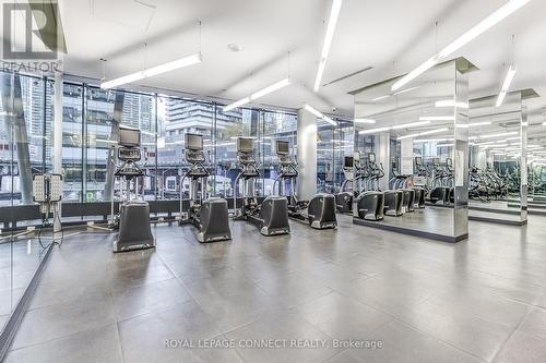 2804 - 14 York Street, Toronto, ON - Indoor Photo Showing Gym Room