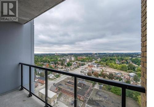 1106 - 108 Garment Street, Kitchener, ON - Outdoor With Balcony With View With Exterior