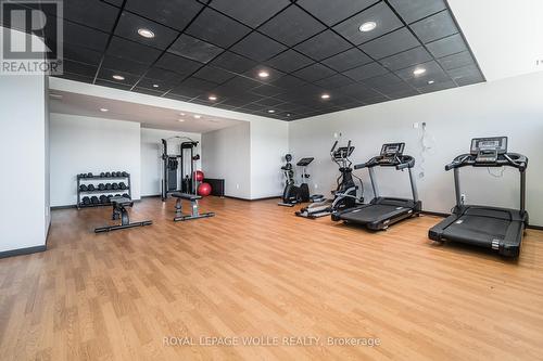 1106 - 108 Garment Street, Kitchener, ON - Indoor Photo Showing Gym Room