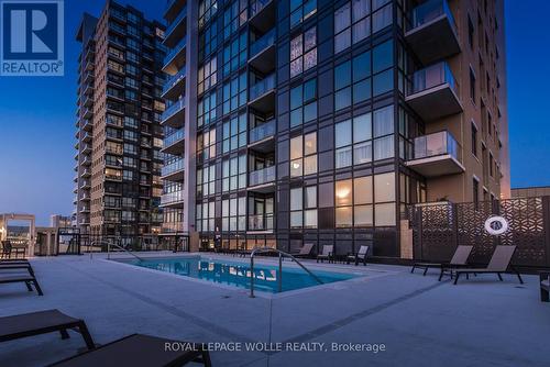 1106 - 108 Garment Street, Kitchener, ON - Outdoor With Balcony