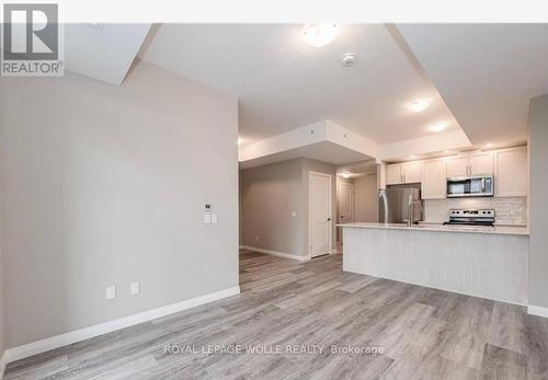 1106 - 108 Garment Street, Kitchener, ON - Indoor Photo Showing Kitchen