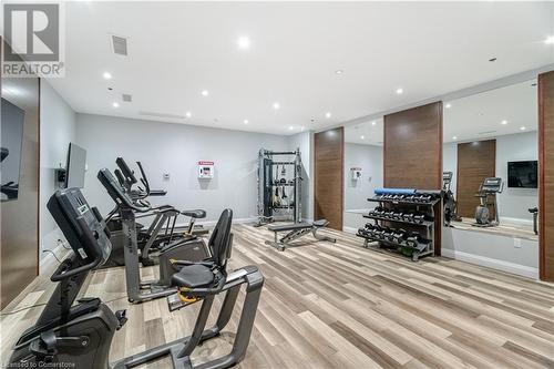 1 Redfern Street Unit# 409, Hamilton, ON - Indoor Photo Showing Gym Room