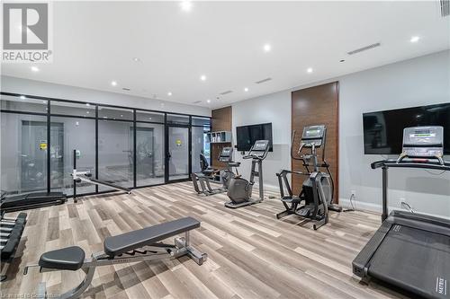 1 Redfern Street Unit# 409, Hamilton, ON - Indoor Photo Showing Gym Room