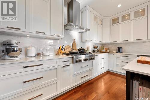 4318 Skinner Place, Regina, SK - Indoor Photo Showing Kitchen With Upgraded Kitchen