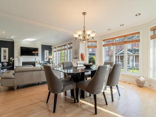 Dining room - 371 Rue De L'Harmonie, Laval (Duvernay), QC - Indoor Photo Showing Dining Room