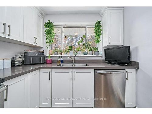 52 Athabasca St, Oshawa, ON - Indoor Photo Showing Kitchen With Double Sink