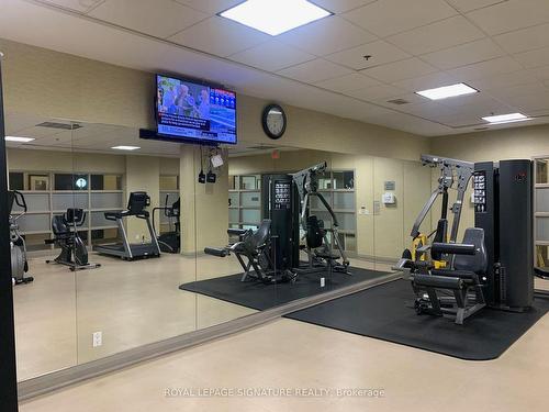 705-30 Clegg Rd, Markham, ON - Indoor Photo Showing Gym Room