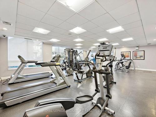 811-30 North Park Rd, Vaughan, ON - Indoor Photo Showing Gym Room